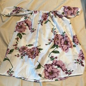 Off-the-shoulder top